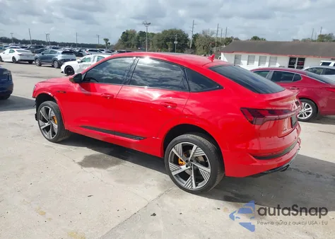 2022 Audi E-Tron Sportback Prestige S Line Quattro z USA, uszkodzony, nr VIN WA13AAGE2NB003957